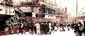 2707- Oran - Depart de nos Braves pour la guerre2
